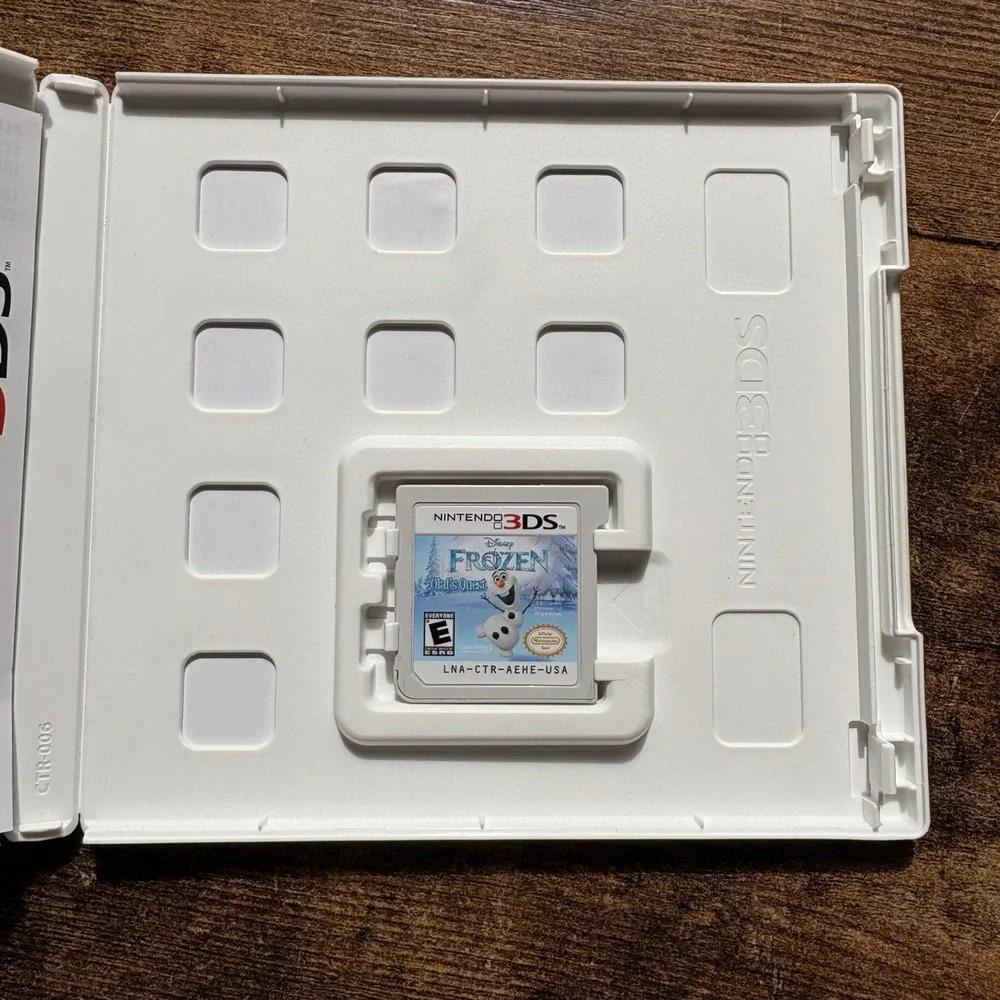 Disney Frozen Olaf's Quest Nintendo 3DS Video Game CTR-P-AEHE USA CIB